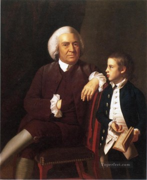  William Deco Art - William Vassall and His Son Leonard colonial New England Portraiture John Singleton Copley